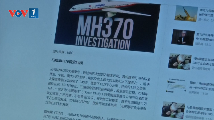 Malaysia mở lại cuộc tìm kiếm máy bay MH370
