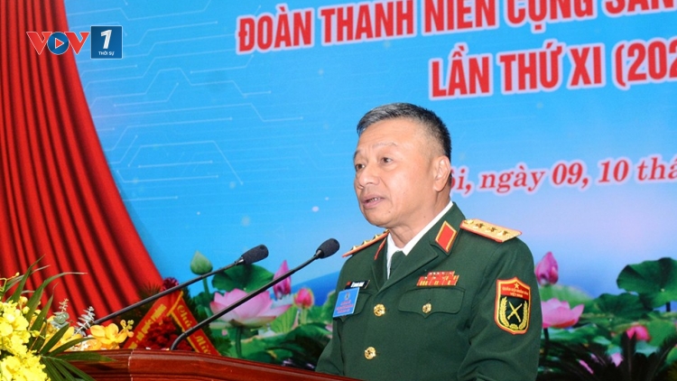 Đại hội đại biểu Đoàn TNCS HCM Quân đội lần thứ XI (2025-2030) tiến hành phiên thứ nhất