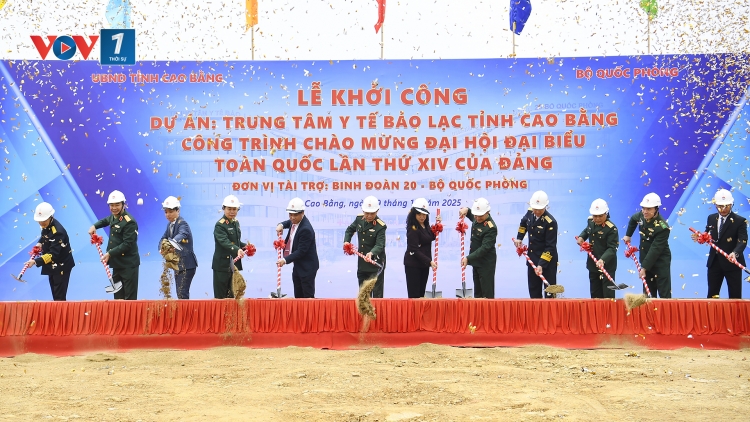 Khởi công Trung tâm Y tế Bảo Lạc: Công trình an sinh xã hội mang dấu ấn “Bộ đội Cụ Hồ”.