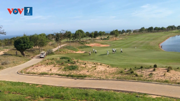 Khu tổ hợp du lịch ở vùng biển Lâm Đồng có thêm môn golf chơi trong công viên