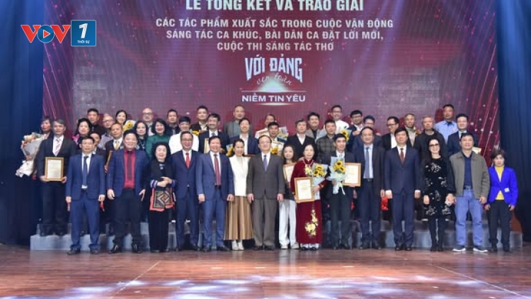 2700 tác phẩm dự thi Cuộc vận động Sáng tác “Với Đảng vẹn toàn niềm tin yêu”