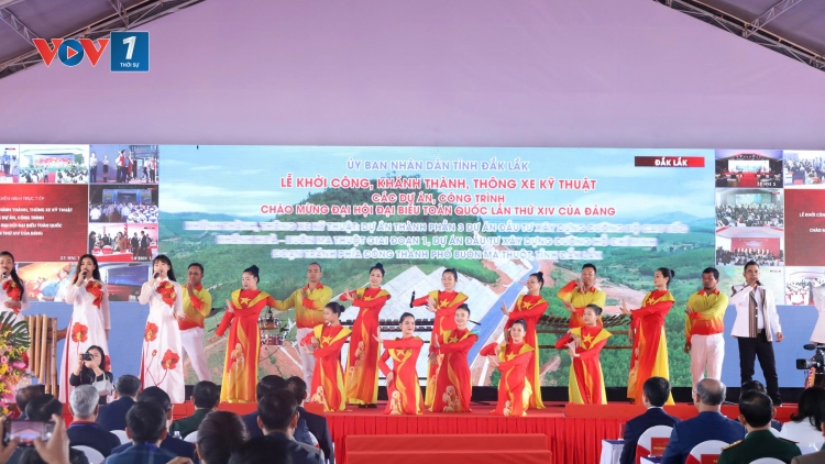 Đắk Lắk thông xe kỹ thuật và khởi công các công trình trọng điểm