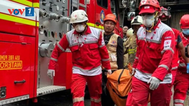 Indonesia: Cháy nhà 7 tầng, ít nhất 20 người thiệt mạng