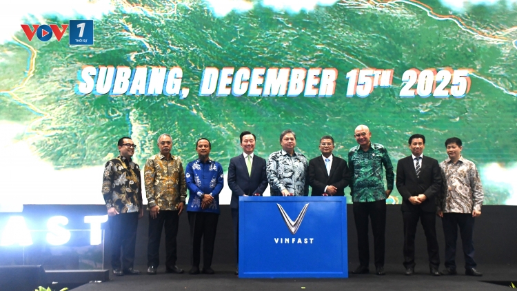 VINFAST chính thức khánh thành nhà máy ô tô điện tại Indonesia