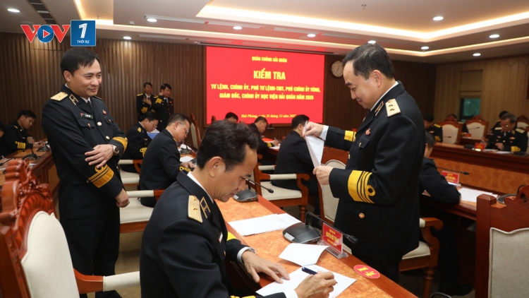 Quân chủng Hải quân kiểm tra toàn diện đội ngũ cán bộ chủ trì cấp Vùng, Học viện