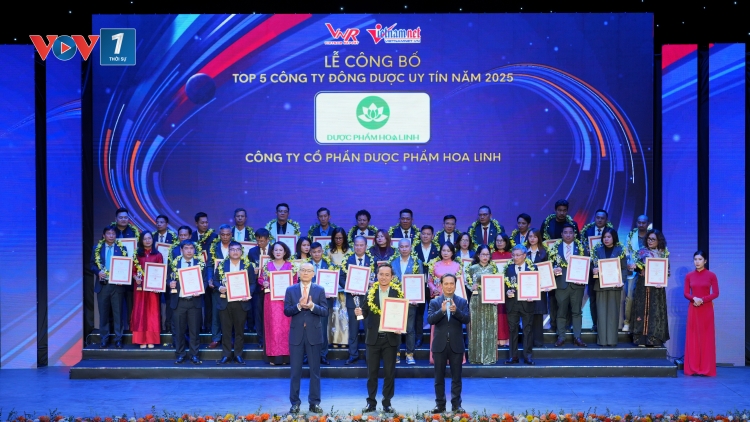 Dược phẩm Hoa Linh tiếp tục được vinh danh Top 5 Công ty Đông dược uy tín