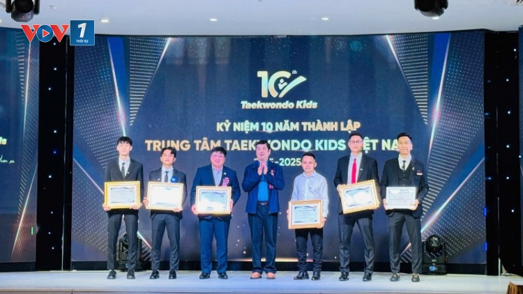Mô hình đào tạo Taekwondo trẻ nổi bật ươm mầm thượng võ