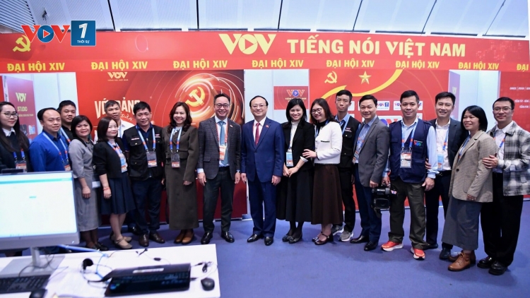 Đài TNVN bám sát các hoạt động tại Đại hội 14 của Đảng