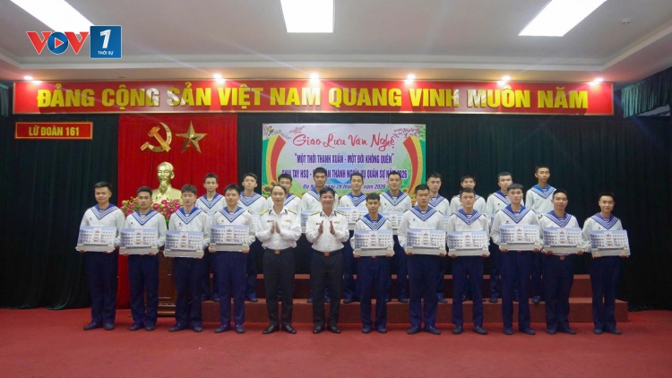 Vùng 3 Hải quân tổ chức Lễ tiễn quân nhân hoàn thành nghĩa vụ quân sự năm 2026