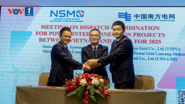 Phối hợp vận hành lưới điện liên kết Việt Nam - Trung Quốc năm 2026