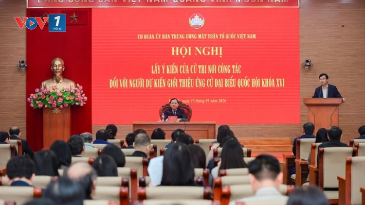MTTQ Việt Nam lấy ý kiến cử tri nơi công tác giới thiệu người ứng cử Quốc hội khóa XVI