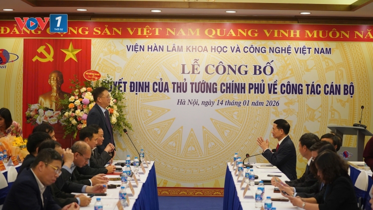 Thứ trưởng Bộ KH&CN Bùi Thế Duy được điều động, bổ nhiệm giữ chức Phó Chủ tịch Viện Hàn lâm KH&CN Việt Nam