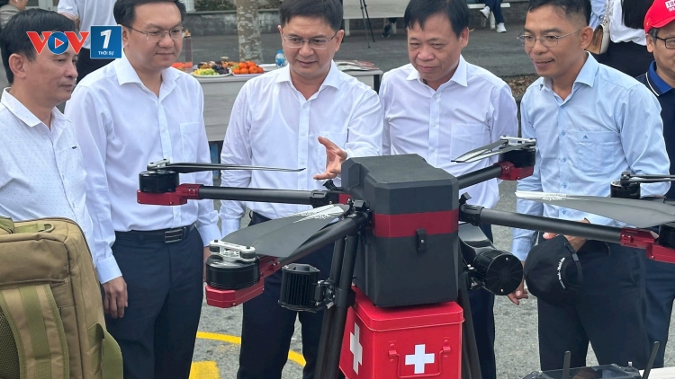 Thành phố Hồ Chí Minh thử nghiệm ứng dụng thiết bị bay không người lái vào hoạt động giao hàng