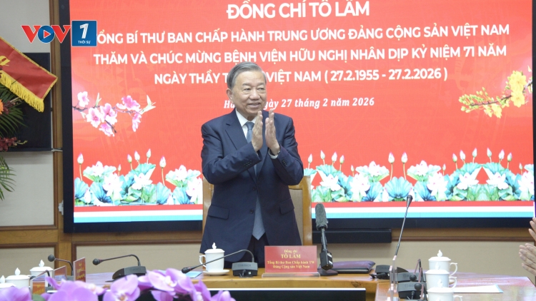 Tổng Bí thư Tô Lâm: Mỗi thầy thuốc phải là điểm tựa của người bệnh trong những thời khắc khó khăn