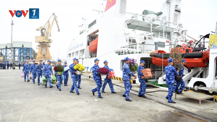 Hải đoàn 11, Vùng Cảnh sát biển 1: Vững vàng trực Tết, giữ bình yên biển đảo Đông Bắc