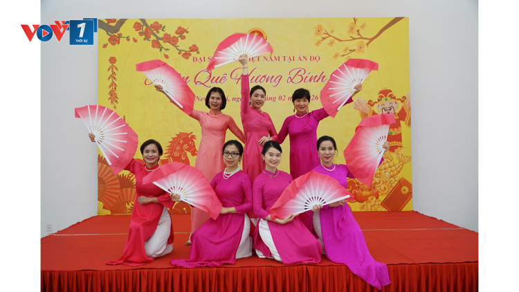 Ấm áp Tết Cộng đồng Xuân Quê hương Bính Ngọ tại Ấn Độ