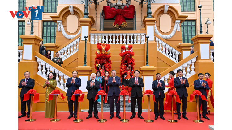 Thời sự 12h 2/2/2026: Khánh thành công trình Trụ sở làm việc Cơ quan Chủ tịch nước