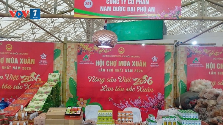 Phong phú nông sản Việt tại không gian “Lan tỏa sắc Xuân”