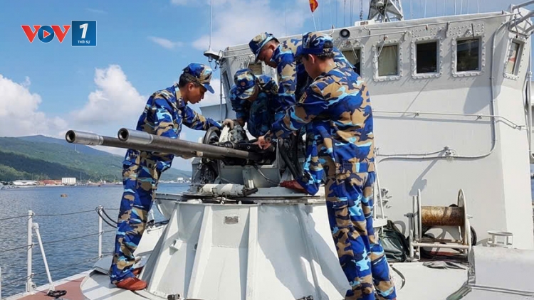 Lữ đoàn 161 chăm lo Tết cho bộ đội, vững vàng giữ biển ngày Xuân