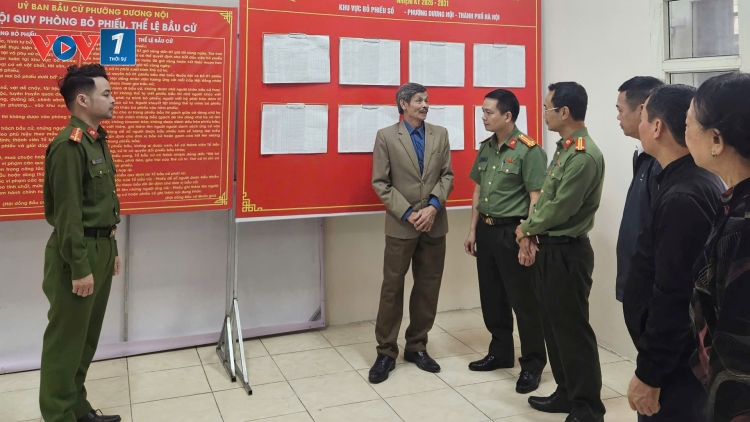 Công an Hà Nội sẵn sàng đảm bảo tuyệt đối an ninh, an toàn cho ngày bầu cử