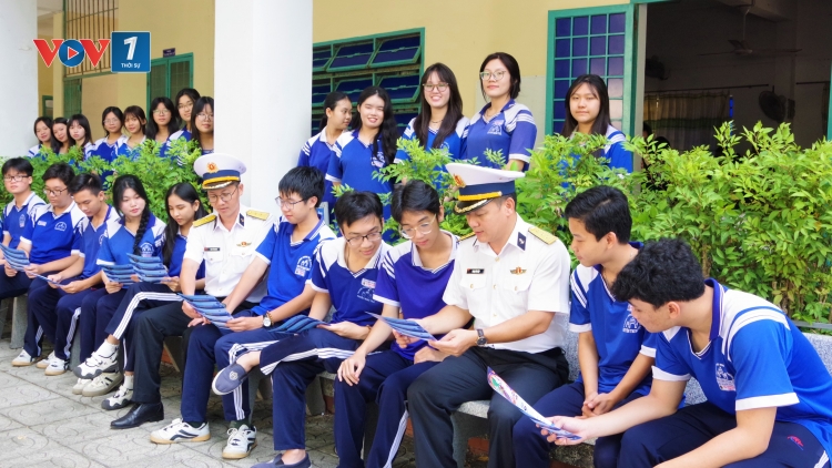 Học viện Hải quân đẩy mạnh chuyển đổi số trong công tác tuyển sinh tại An Giang