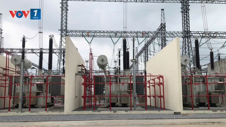 Nâng công suất Trạm biến áp 500kV Phố Nối lên 1.800MVA: Tăng cường đảm bảo điện miền Bắc mùa khô này