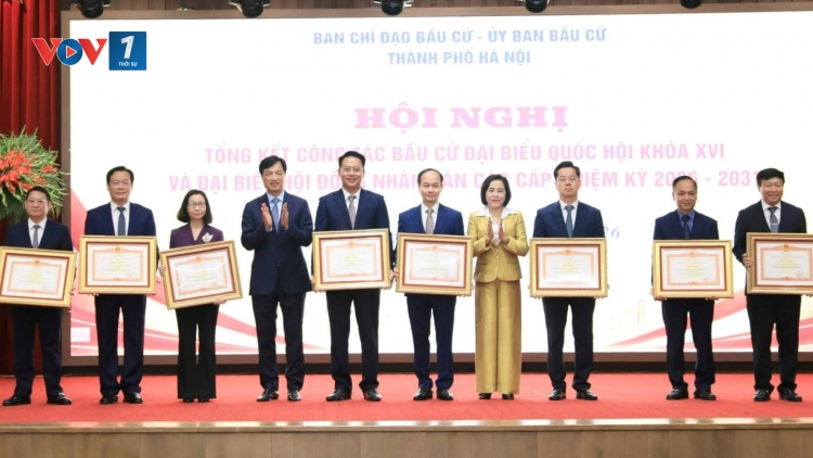 Hà Nội tổng kết công tác bầu cử đại biểu Quốc hội khóa XVI và đại biểu HĐND các cấp