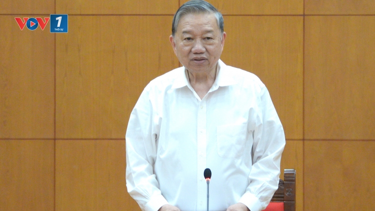 Tổng Bí thư Tô Lâm làm việc với Bộ Công thương