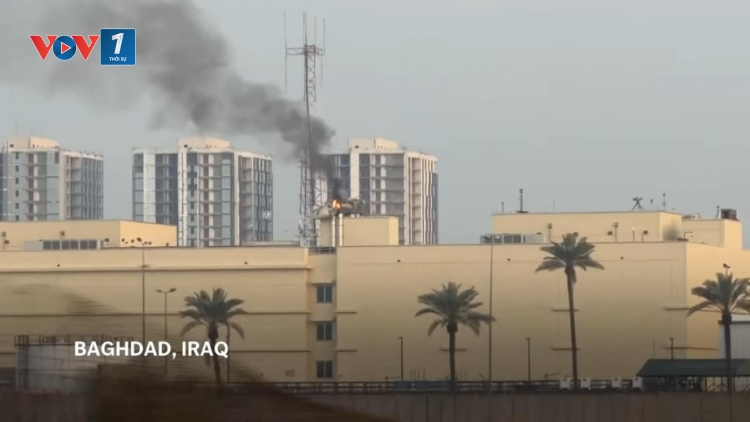 Đại sứ Mỹ ở Iraq tiếp tục bị tấn công