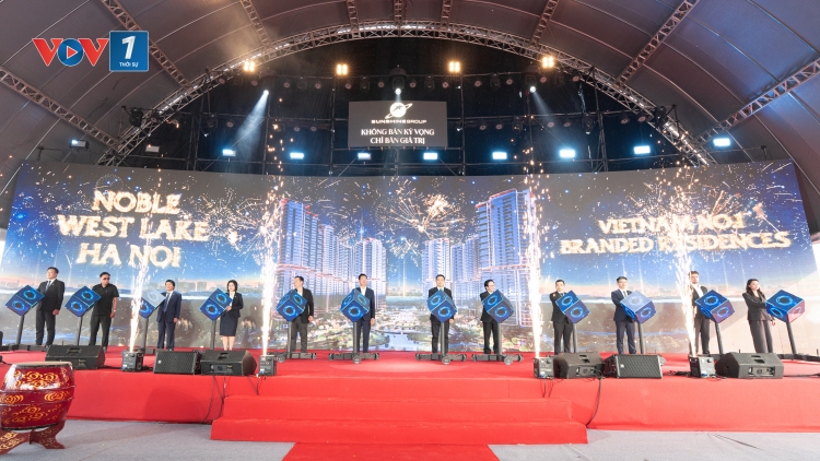 Noble West Lake Ha Noi – tổ hợp căn hộ hàng hiệu được khởi công tại Hà Nội