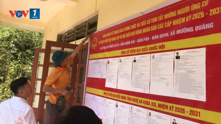 Nghệ An: 55 khu vực đặc biệt khó khăn sẽ bỏ phiếu sớm