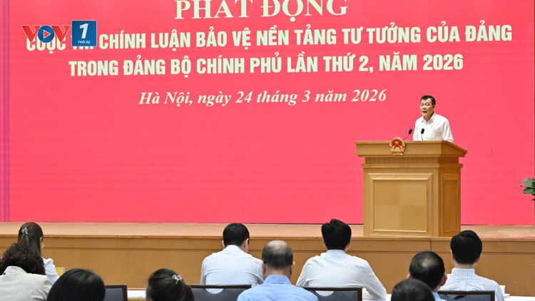 Đảng bộ Chính phủ phát động “Cuộc thi chính luận về bảo vệ nền tảng tư tưởng của Đảng lần thứ 2”
