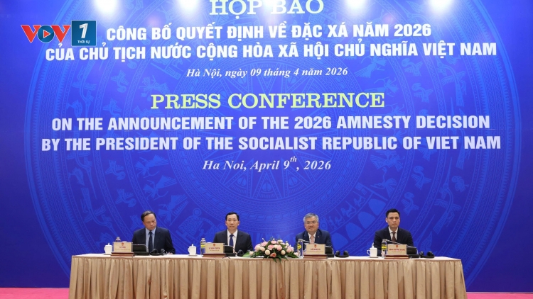 Công bố Quyết định về đặc xá năm 2026 của Chủ tịch nước