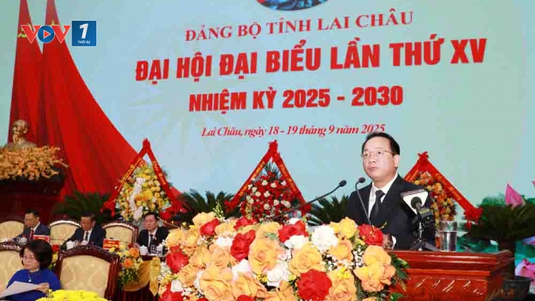 Khai mạc Đại hội đại biểu Đảng bộ tỉnh Lai Châu lần thứ XV