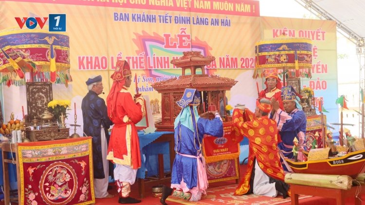 Trang nghiêm Lễ khao lề thế lính Hoàng Sa, nhắc nhớ Đội hùng binh giữ biển