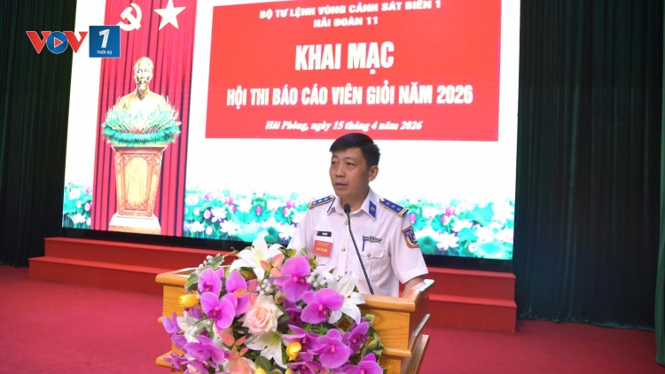 Hội thi Báo cáo viên giỏi góp phần nâng cao hiệu quả công tác giáo dục chính trị tại Hải đoàn 11