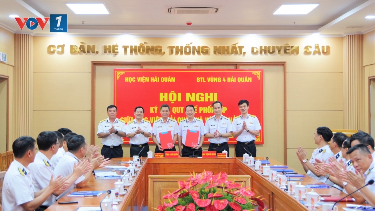 Tăng cường phối hợp đào tạo, huấn luyện gắn thực tiễn bảo vệ chủ quyền biển, đảo