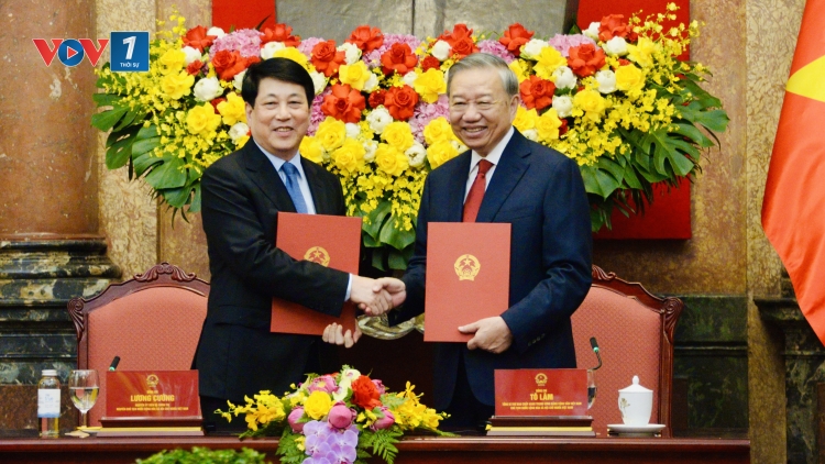 Tổng Bí thư, Chủ tịch nước Tô Lâm dự hội nghị bàn giao công tác Chủ tịch nước