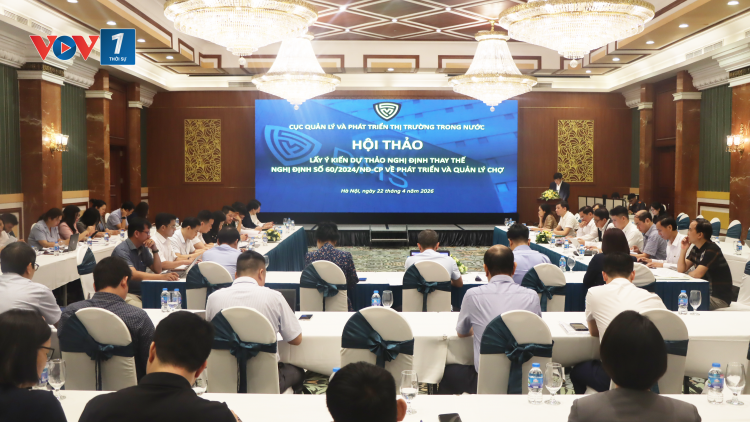 Sửa đổi Nghị định về quản lý và phát triển chợ: Đáp ứng xu thế chuyển đổi số, tiêu dùng xanh 