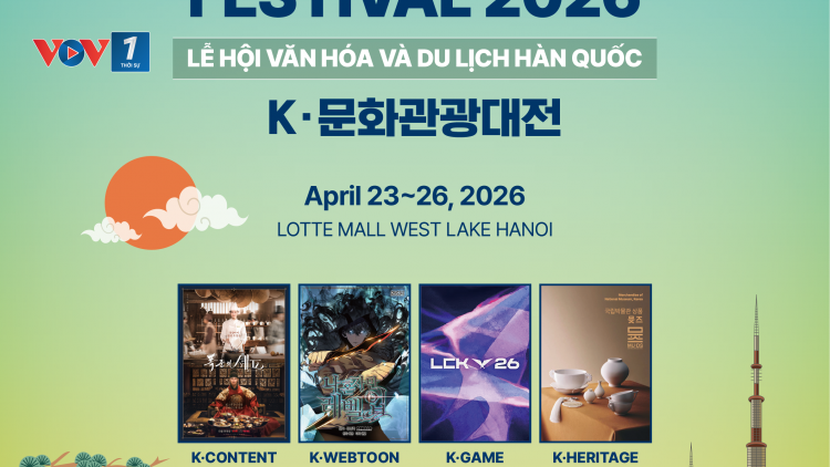 Nhiều sự kiện hấp dẫn tại “Lễ hội Văn hóa và Du lịch Hàn Quốc 2026” 