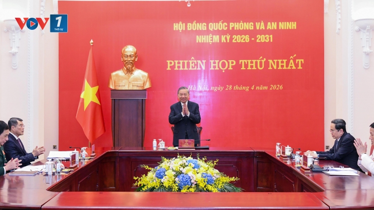 Tổng Bí thư, Chủ tịch nước Tô Lâm chủ trì phiên họp Hội đồng QPAN nhiệm kỳ 2026-2031
