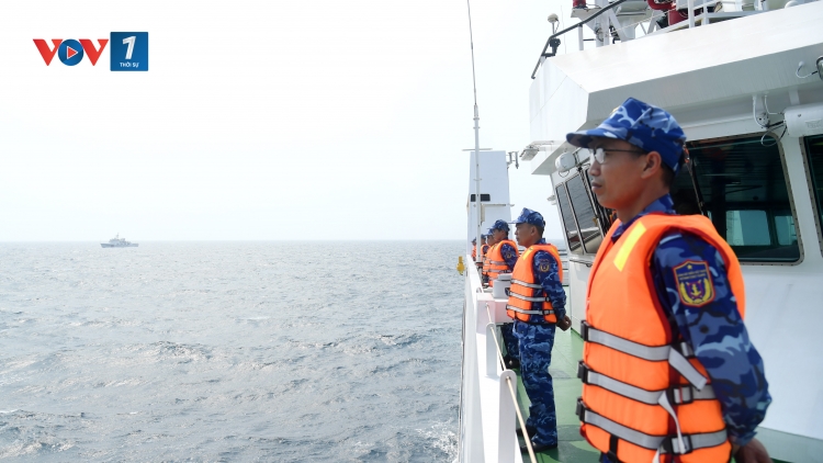 Kết thúc tốt đẹp chuyến tuần tra liên hợp giữa Cảnh sát biển hai nước Việt Nam và Trung Quốc