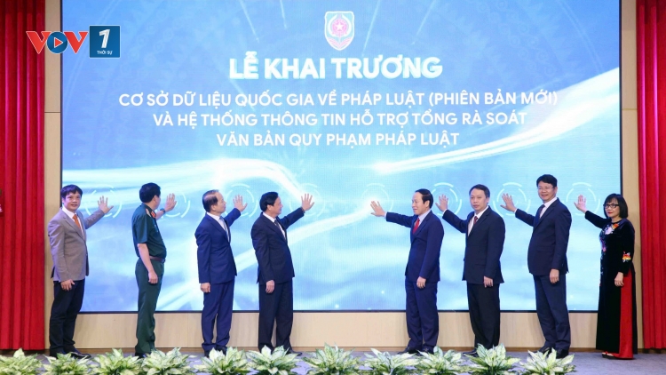 Bộ Tư pháp khai trương Cơ sở dữ liệu quốc gia về pháp luật phiên bản mới