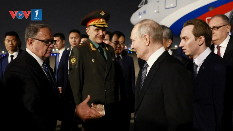 Tổng thống Putin bắt đầu chuyến thăm Trung Quốc