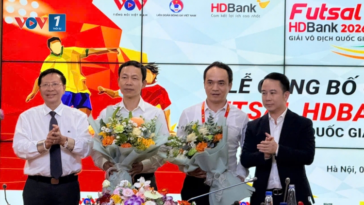 Giải Futsal HDBank vô địch quốc gia 2026 sẽ diễn ra từ 9/5 – 25/7