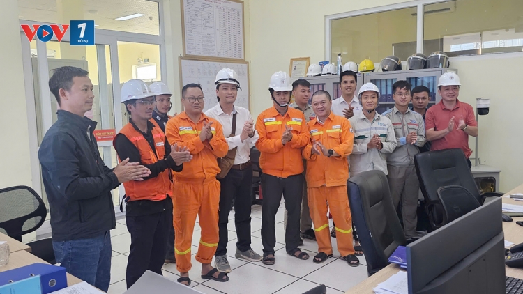 Đóng điện máy biến áp thứ 2 Trạm biến áp 220kV Nam Cấm, tăng cường đảm bảo điện miền Bắc