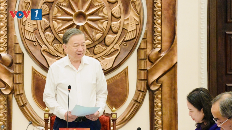 Tổng Bí thư, Chủ tịch nước Tô Lâm làm việc với Văn phòng Chủ tịch nước