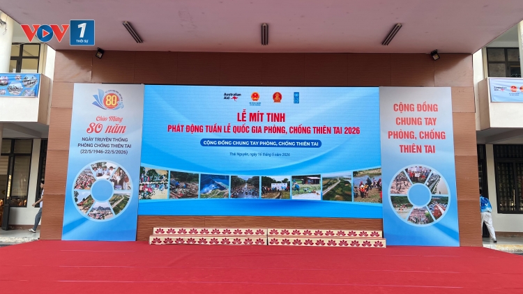 Tuần lễ quốc gia phòng chống thiên tai 2026: Cộng đồng là trung tâm ứng phó