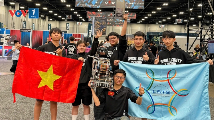 Dấu ấn của học sinh Việt Nam tại VEX Robotics World Championship 2026