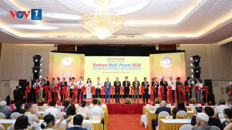 Vietnam Medi-Pharm 2026: Thúc đẩy chuyển đổi số, mở rộng hợp tác quốc tế trong ngành y dược